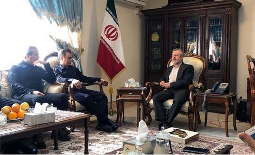 رایزنی مدیرعامل بانک ملت با سرکنسول ایران در نجف 
